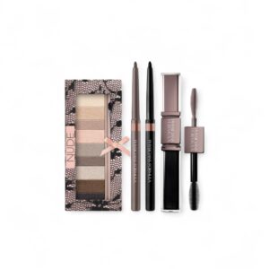 Physicians Formula Shimmer Strips Custom Eye Enhancing Kit with Eyeshadow, Eyeliner & Mascara, Nude
